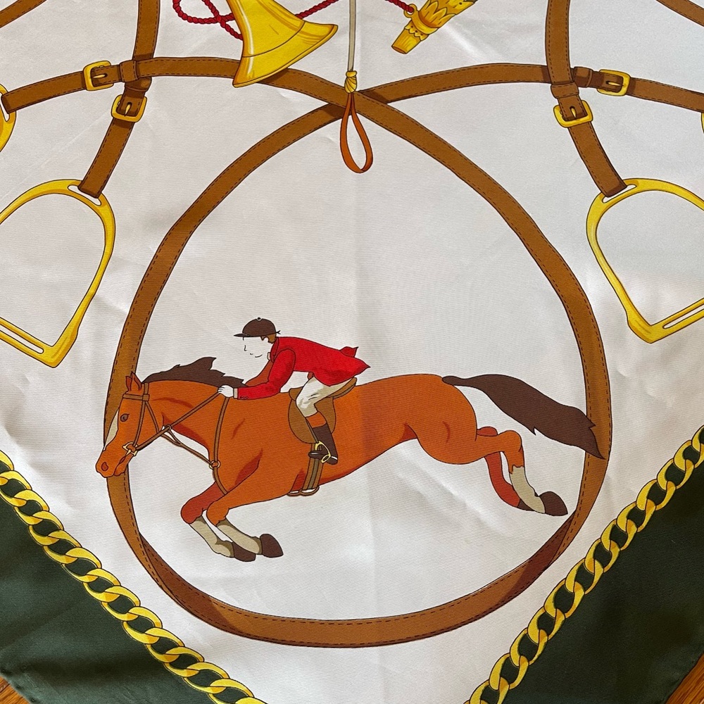 Gucci Equestrian Silk Scarf - Picture 7 of 12